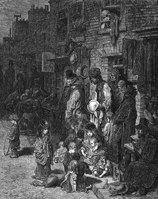 'Wentworth Street, Whitechapel', London, 1872. Artist: Unknown