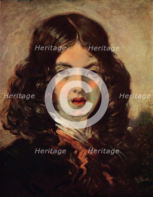 'Petite Mendiante Rousse', c1843, (1939). Artist: Emile Isidore Deroy.