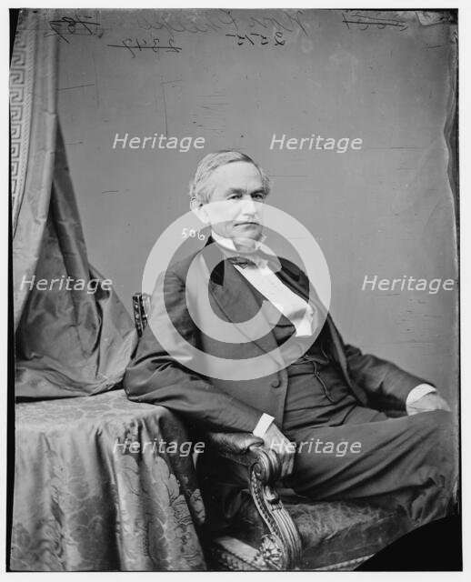 John Smith Phelps of Missouri, between 1860 and 1875. Creator: Unknown.