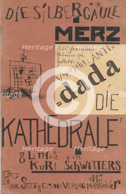 Die Kathedrale. Die Silbergäule, 1920. Creator: Schwitters, Kurt (1887-1948).