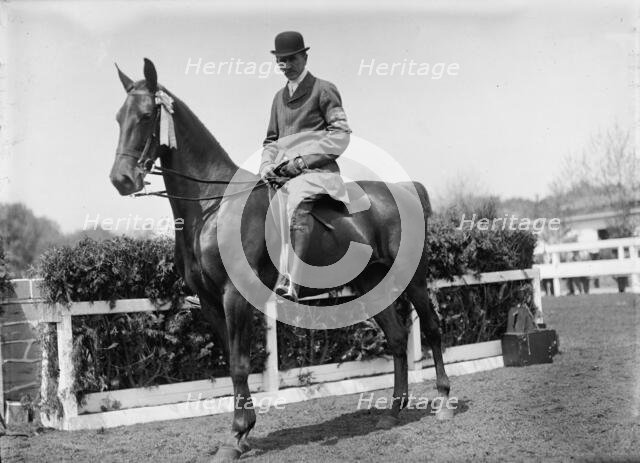 Horse Shows - Julian Morris, 1911. Creator: Harris & Ewing.