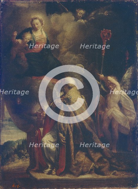 The vision of Saint George. Artist: Mazzucchelli (il Morazzone), Pier Francesco (1573-1626)