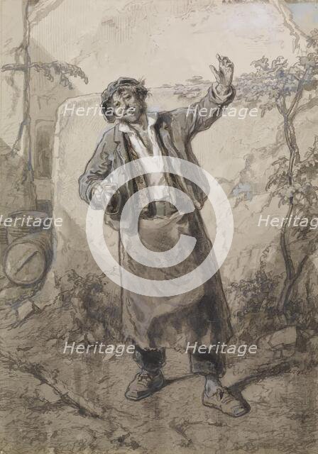 The Twelve Months: October, 1866. Creator: Paul Gavarni.