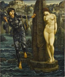 The Rock of Doom, 1885-1888. Creator: Burne-Jones, Sir Edward Coley (1833-1898).