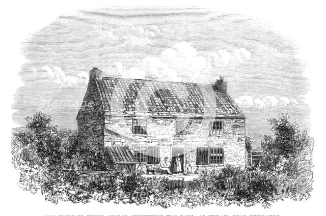 The house in which George Stephenson was born, at Wylam, near Newcastle, 1864. Creator: Unknown.