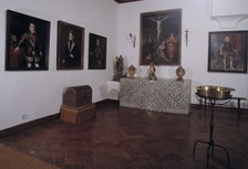 Monastery of the Descalzas Reales (Royal Discalced Nuns), the Candillón, room where the dead reli…