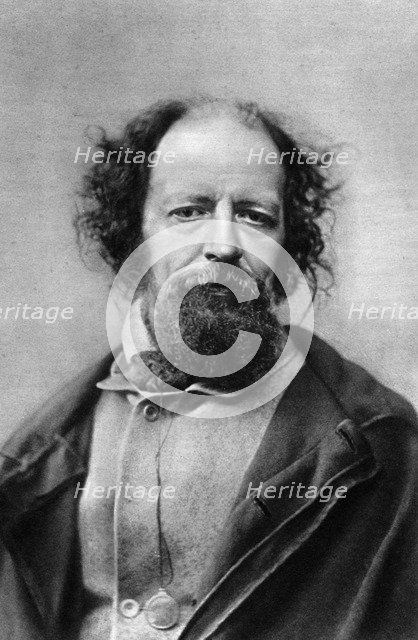 Alfred, Lord Tennyson, Poet Laureate of the United Kingdom, c1867.Artist: London Stereoscopic & Photographic Co