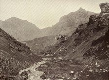'View in the Drakensberg Region', c1900. Creator: N. P. Edwards.