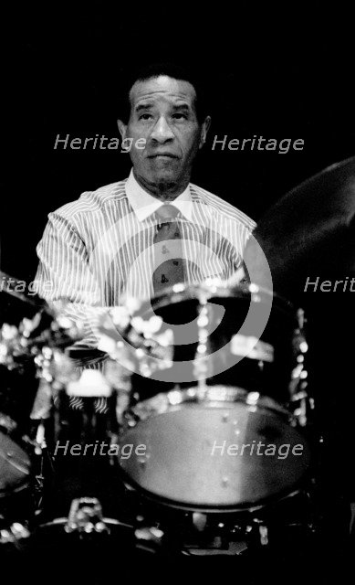 Max Roach, Royal Festival, Hall, London, 1989. Artist: Brian O'Connor.