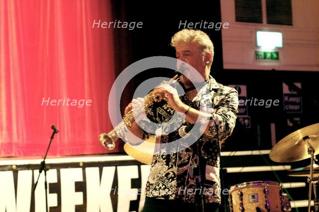 Tim Garland, Jason Rebello – Tim Garland Duo, Battle Jazz Festival, Battle, East Sussex, July 2023. Creator: Brian O'Connor.