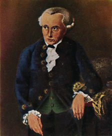 'Immanuel Kant 1724-1804. - Gemälde von Döbler', 1934. Creator: Unknown.