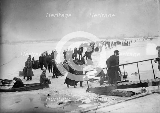 Skating Party, 1912. Creator: Harris & Ewing.