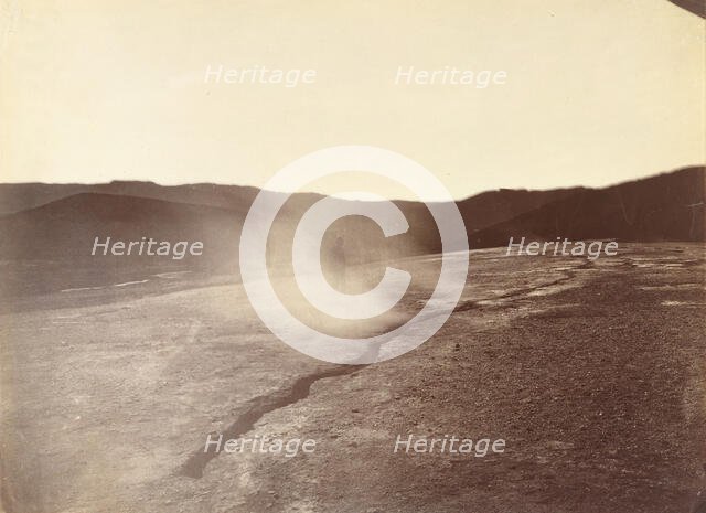 Fissure Vent at Steamboat Springs, Nevada, 1867. Creator: Tim O'Sullivan.