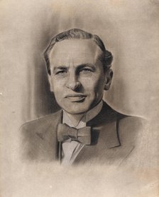 Sir Archibald Sinclair, 1st Viscount Thurso, between 1939 and 1946. Creators: Central Office of Information, Edward Ardizzone.