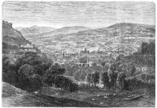 View of the city of Bath from the south-east, 1864. Creator: Mason Jackson.