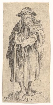 St. James the Greater, ca. 1435-1491. Creator: Martin Schongauer.