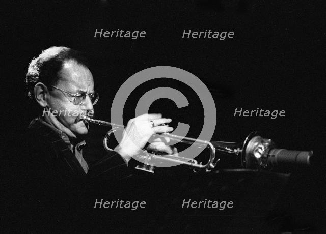 Ian Carr, Nucleus, Ronnie Scott's, Soho London, May 1991. Creator: Brian O'Connor.