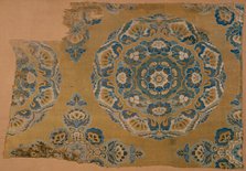 Fragment (Dress Fabric), China, Tang dynasty (A.D. 618-906), late 8th/early 9th century. Creator: Unknown.