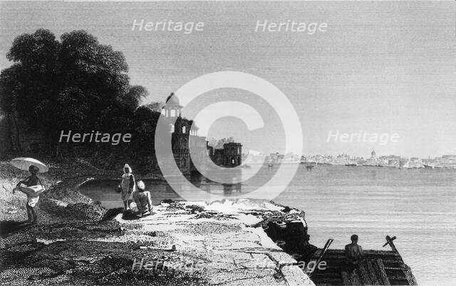 'Jahara Baug. - Agra', 1834. Creator: Thomas Shotter Boys.