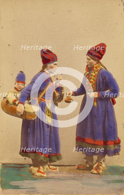 Sami Women, about 1867. Creator: W.A. Gurenius & P.E. Quist.
