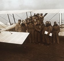Squadron at Sommesous, northern France, c1914-c1918. Artist: Unknown.