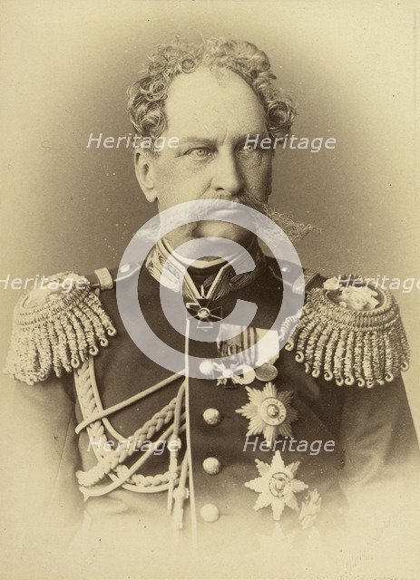 Portrait of General Count Vasily Alekseevich Perovsky (1794-1857), ca 1857.