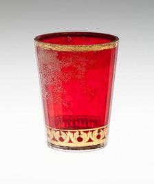 Beaker, Bohemia, c. 1730. Creator: Bohemia Glass.