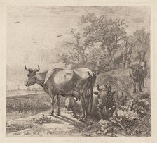 The Cowherd, 1643 (printed 1868?). Creator: Paulus Potter.