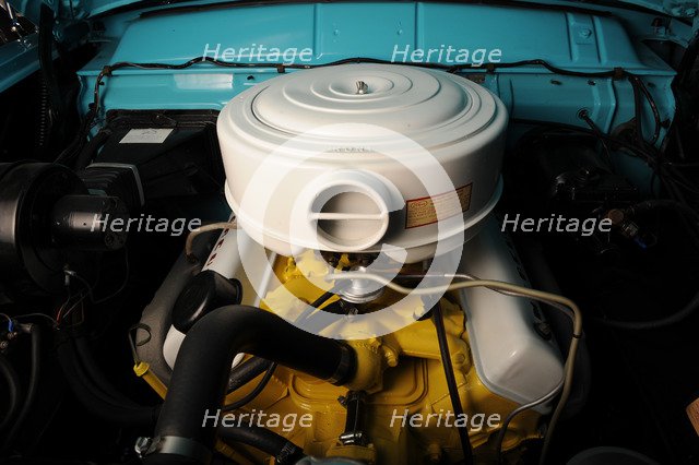 Mercury Monterey station wagon 1955. Artist: Simon Clay.