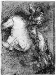 'Horseman for the Battle of Cadore', c1525, (1937). Artist: Titian