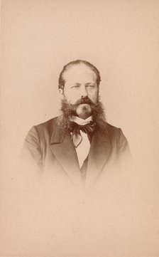 [Eduard Hildebrandt], 1860s. Creator: Rudolph Rogorsch.