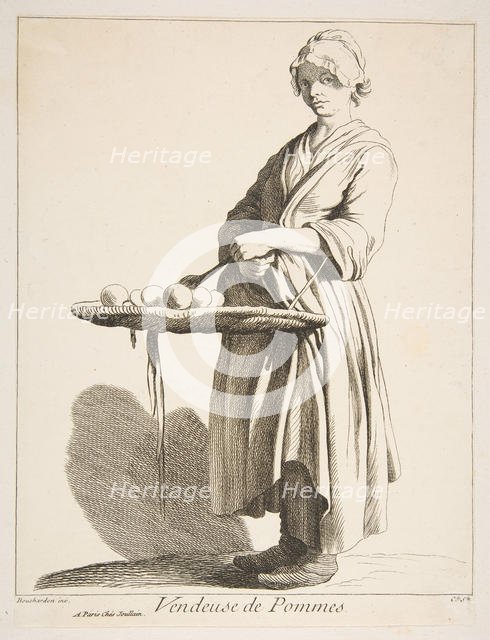 Apple Seller, 1746. Creator: Caylus, Anne-Claude-Philippe de.