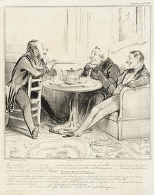 Une autre fois je fis encore un bon tour.., 1838. Creator: Honore Daumier.