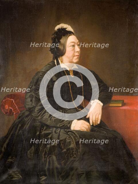 Portrait of Mrs Amelia Elizabeth Tranter, 1877.  Creator: Butler E Tranter.