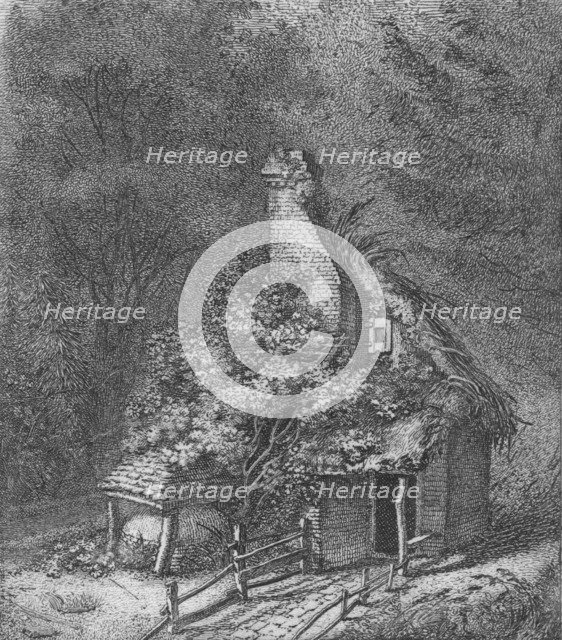 'At Clandon, Surrey', 1797. Artist: John Thomas Smith.