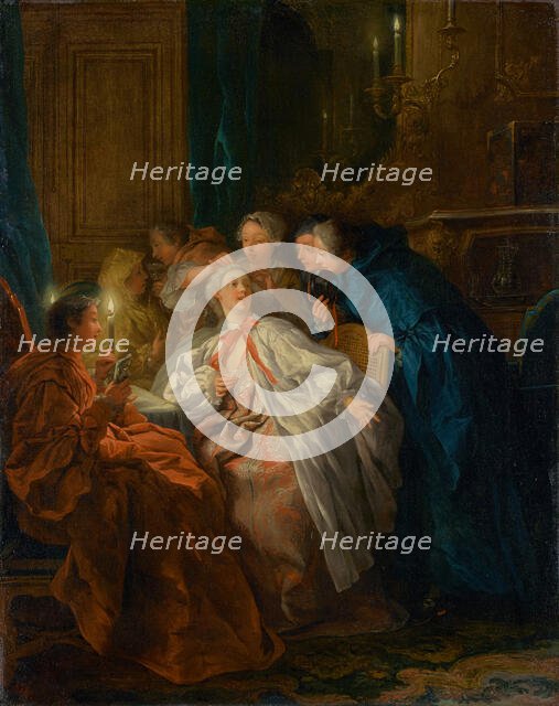 Before the Ball, 1735. Creator: Jean Francois de Troy.