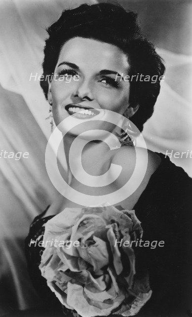 Jane Russell (b1921), American actress, c1940s. Artist: Unknown