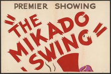 The Mikado Swing, San Diego, [193-]. Creator: Unknown.