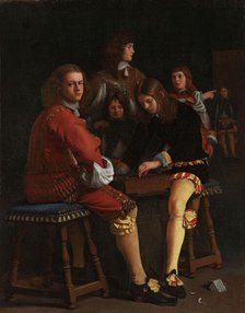 The Draughts Players, 1652. Creator: Michiel Sweerts.
