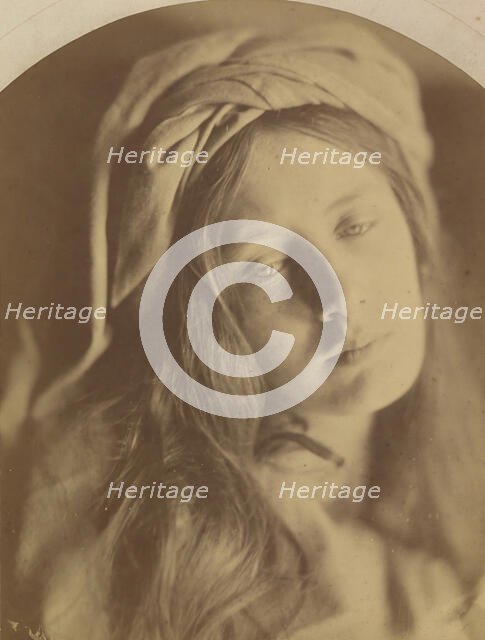 Beatrice, 1866. Creator: Julia Margaret Cameron.