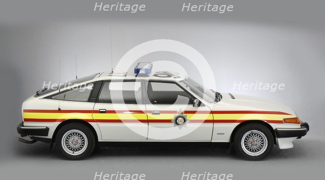 1984 Rover SD1 Police Car. Artist: Unknown.