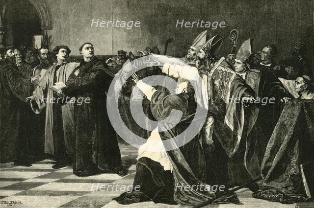 'Luther at the Diet of Worms', 1521, (1890).   Creator: Unknown.