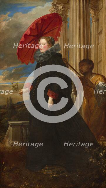 Marchesa Elena Grimaldi Cattaneo, 1623. Creator: Anthony van Dyck.