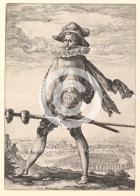 Captain of Infantry, 1587. Creator: Hendrik Goltzius.