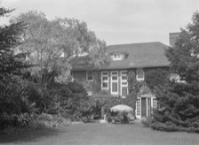 Residence of E. Clifford Potter, 1932. Creator: Arnold Genthe.