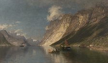 The Romsdal Fiord, 1877. Creator: Adelsteen Normann.