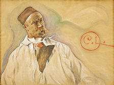 Portrait of Carl Larsson (1853-1919). Creator: Ljungquist, Bernt (active ca. 1900s).