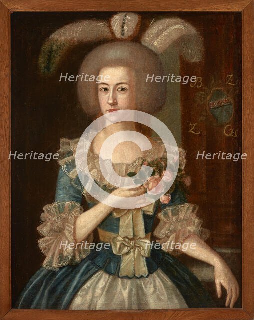 Portrait of an Unknown Woman, between 1790-1805. Creator: Jozef Faworski.