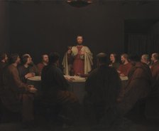 The Last Supper. Altarpiece, 1829. Creator: CW Eckersberg.