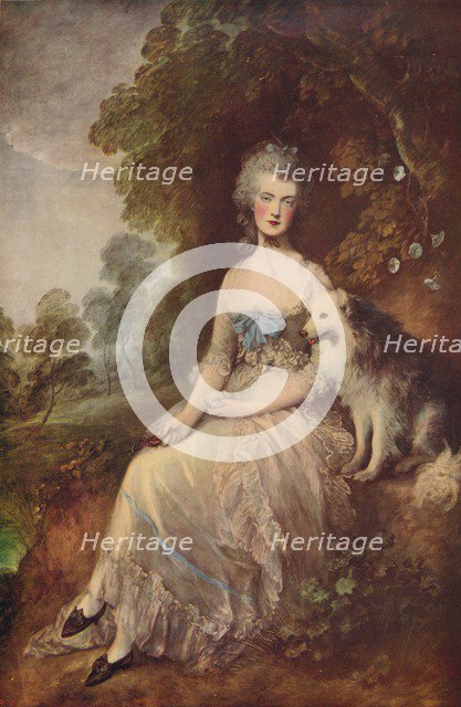 'Mrs. Robinson (Perdita)', 1781, (c1915). Artist: Thomas Gainsborough.